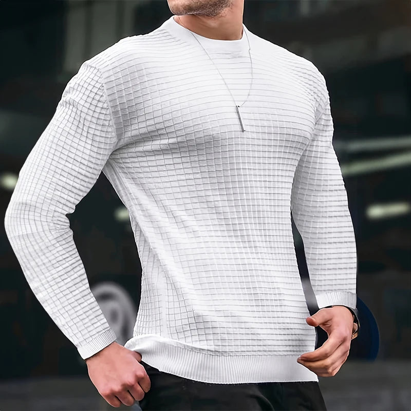 New Men's T-shirt Round Neck Casual