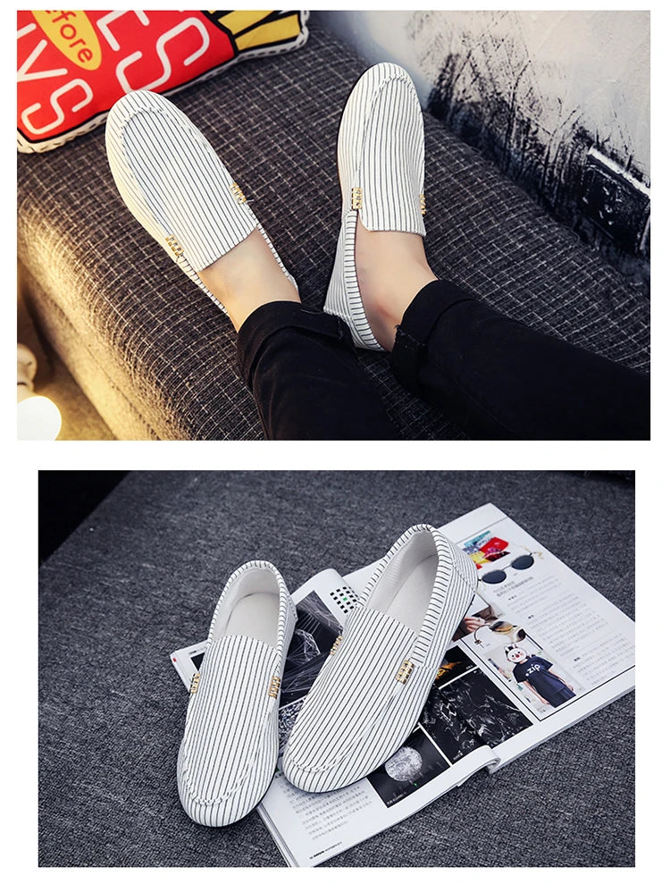 Men's Flat Loafers Comfortable Casual Shoes