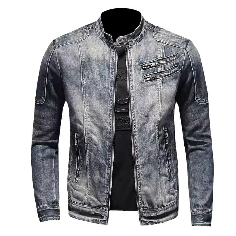 Denim Jackets Men Casual