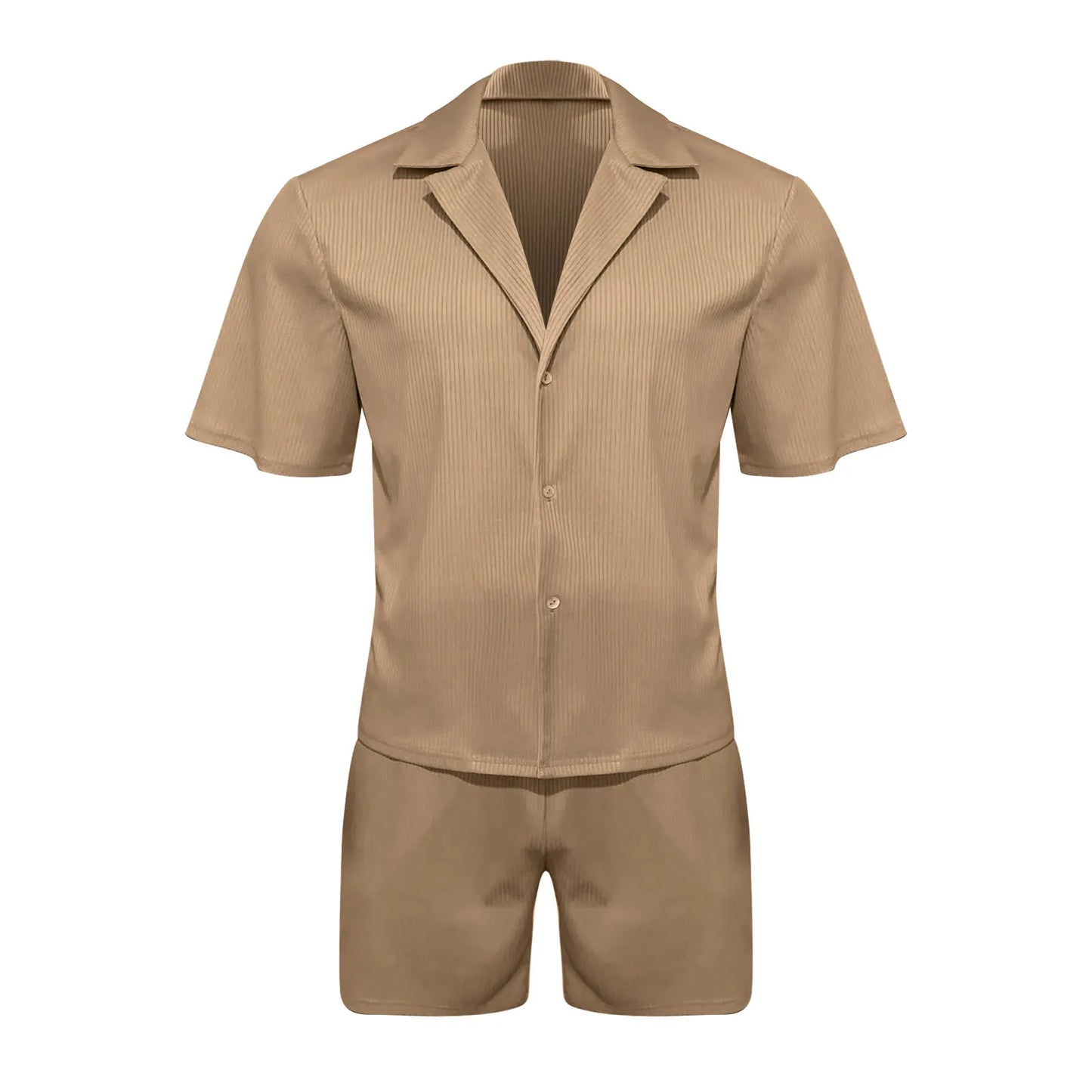 Men Sets Summer Casual Short-sleeved