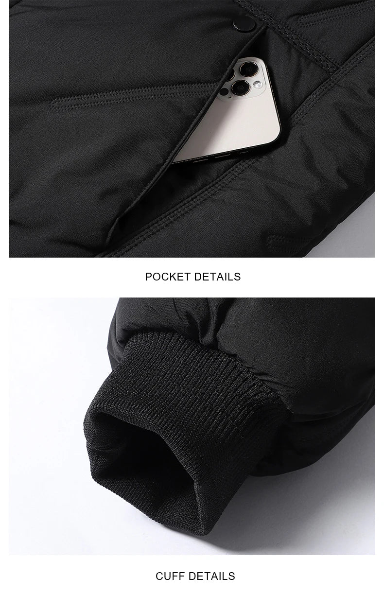Men's Jacket Autumn Winter Thickened