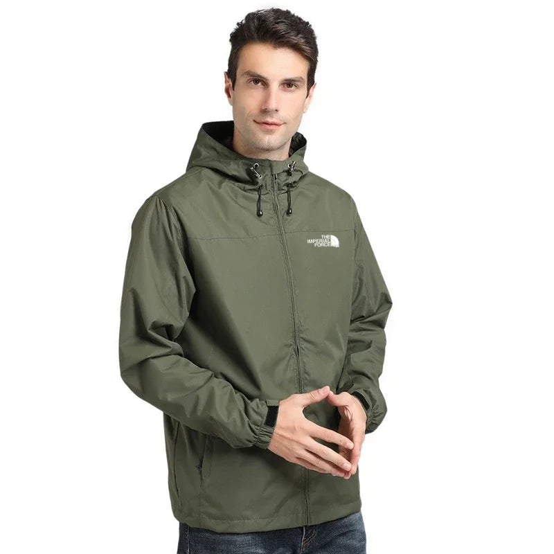 Men's Waterproof Hooded Jacket