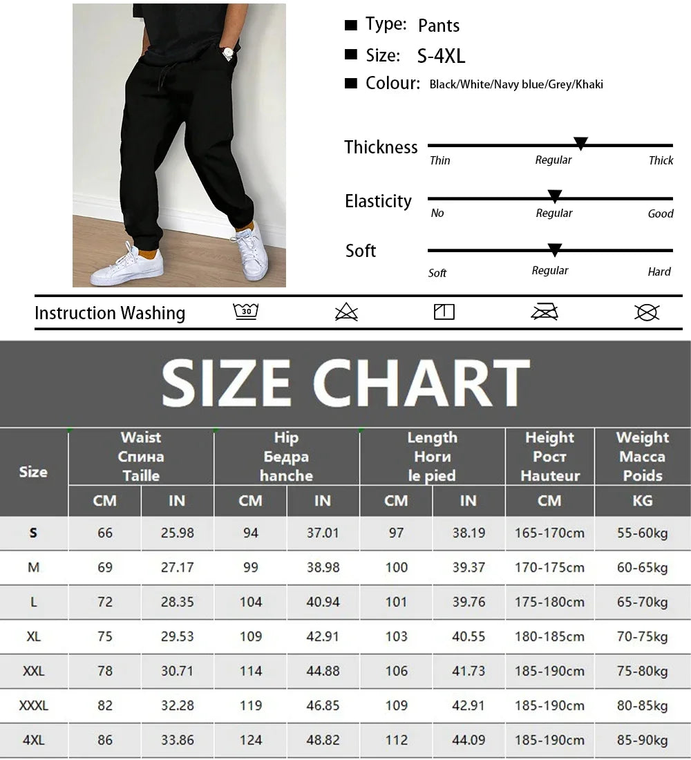 Casual Pants Sweatpants Spring