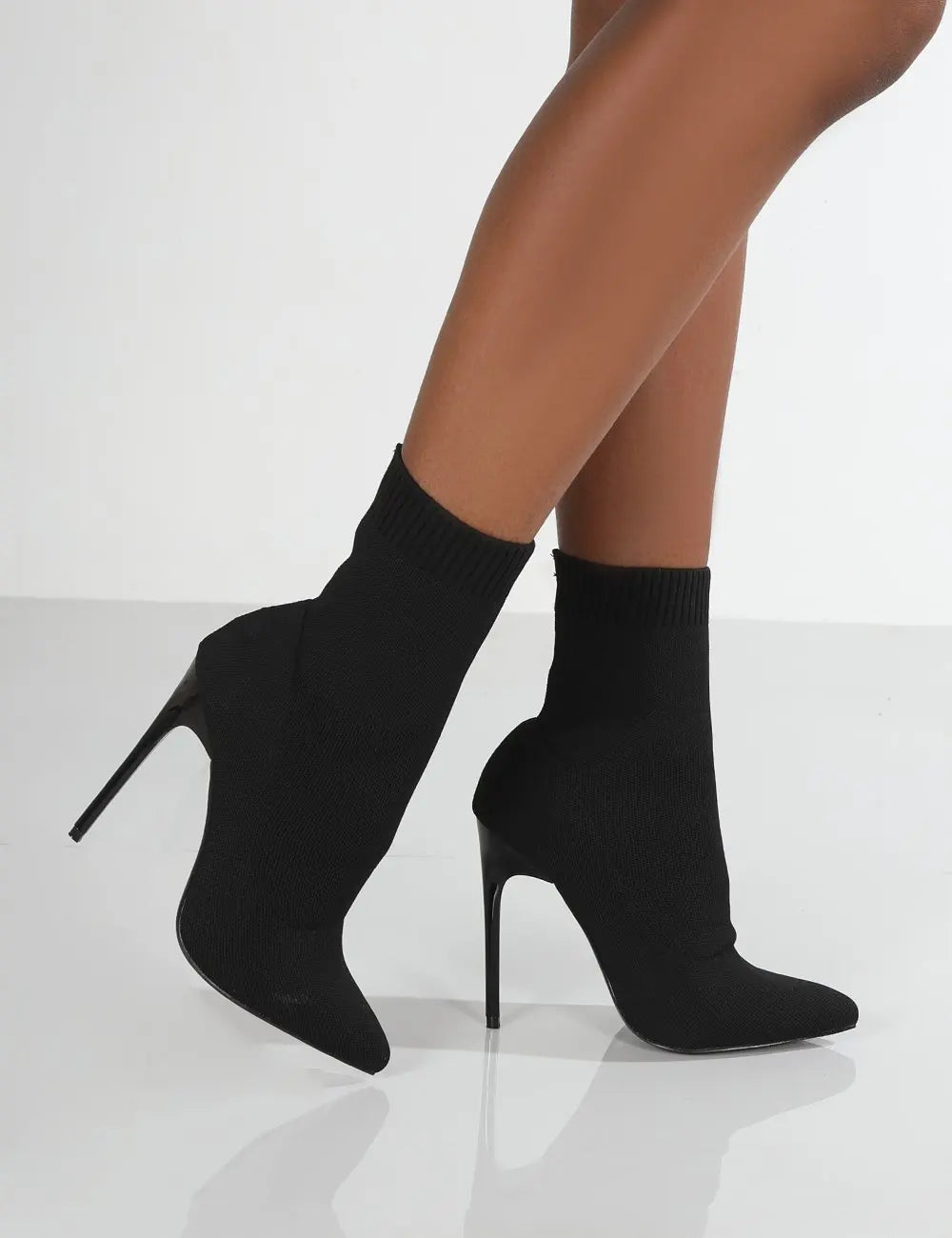 Women Boots Short High Heels Shoes