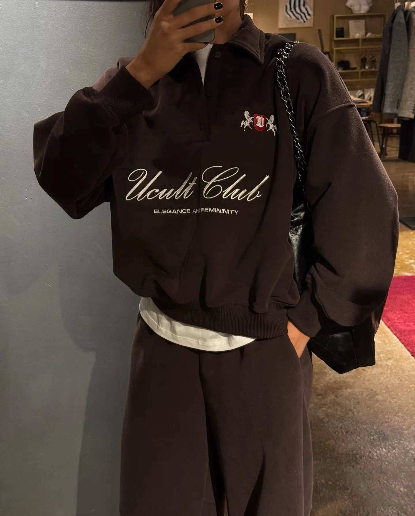 Women's Sweater Versatile Half Zip Sweatshirt