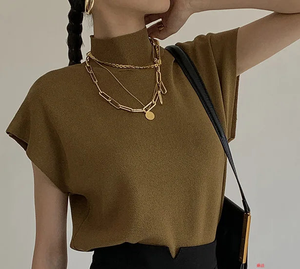Summer Fashion Woman Vintage Blouse