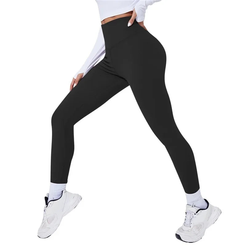 High Waist Yoga Warm Leggins Sports