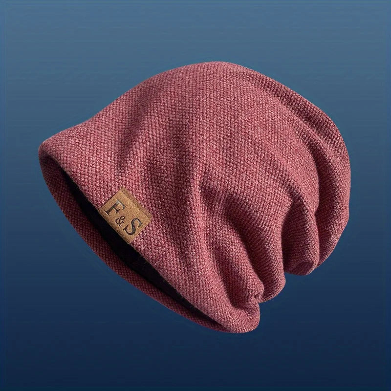 Casual Loose Knitted Leather