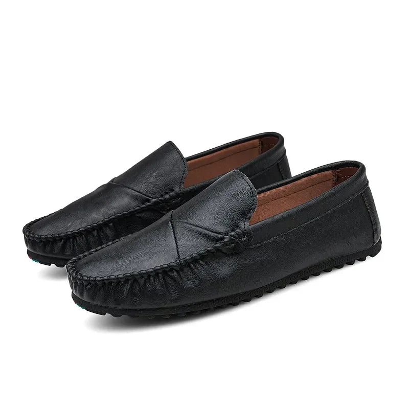 Men's Loafers in A Retro Solid