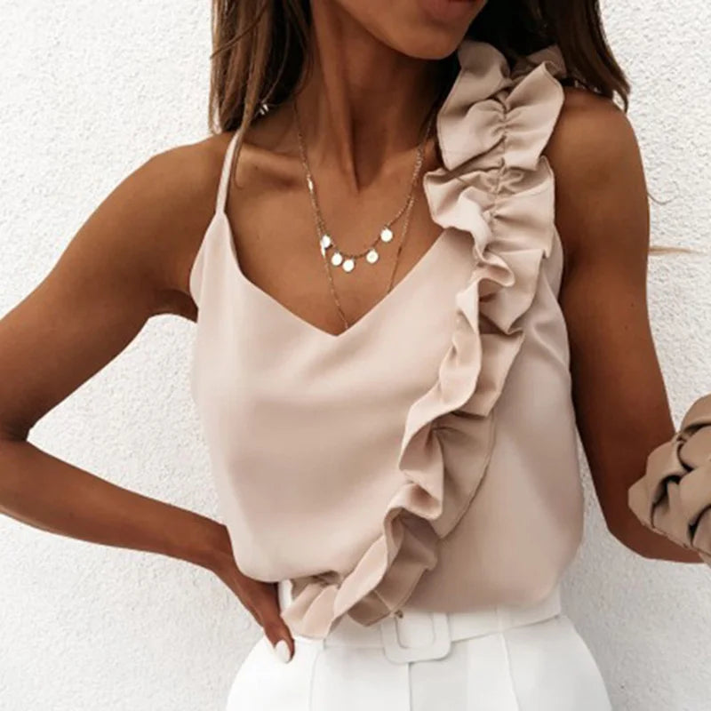 Women Summer Blouse Shirts Sexy