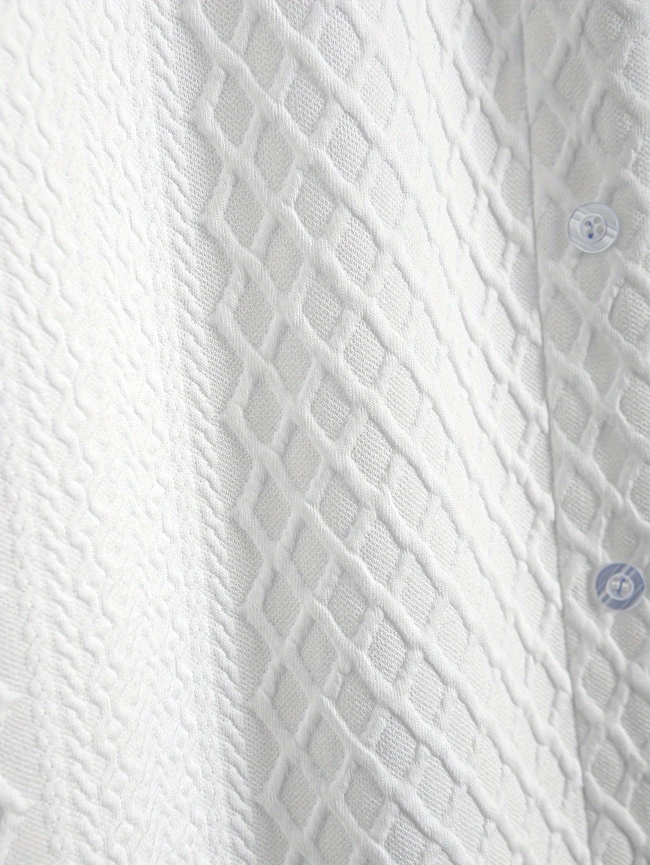 Men's 2pcs Set Of Solid Textured