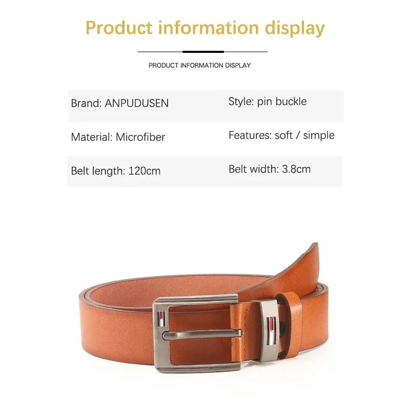 Man Belt Luxury Designer Brand High Quality