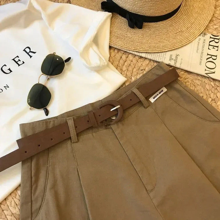 Cargo Wide Leg Pants Summer New Style