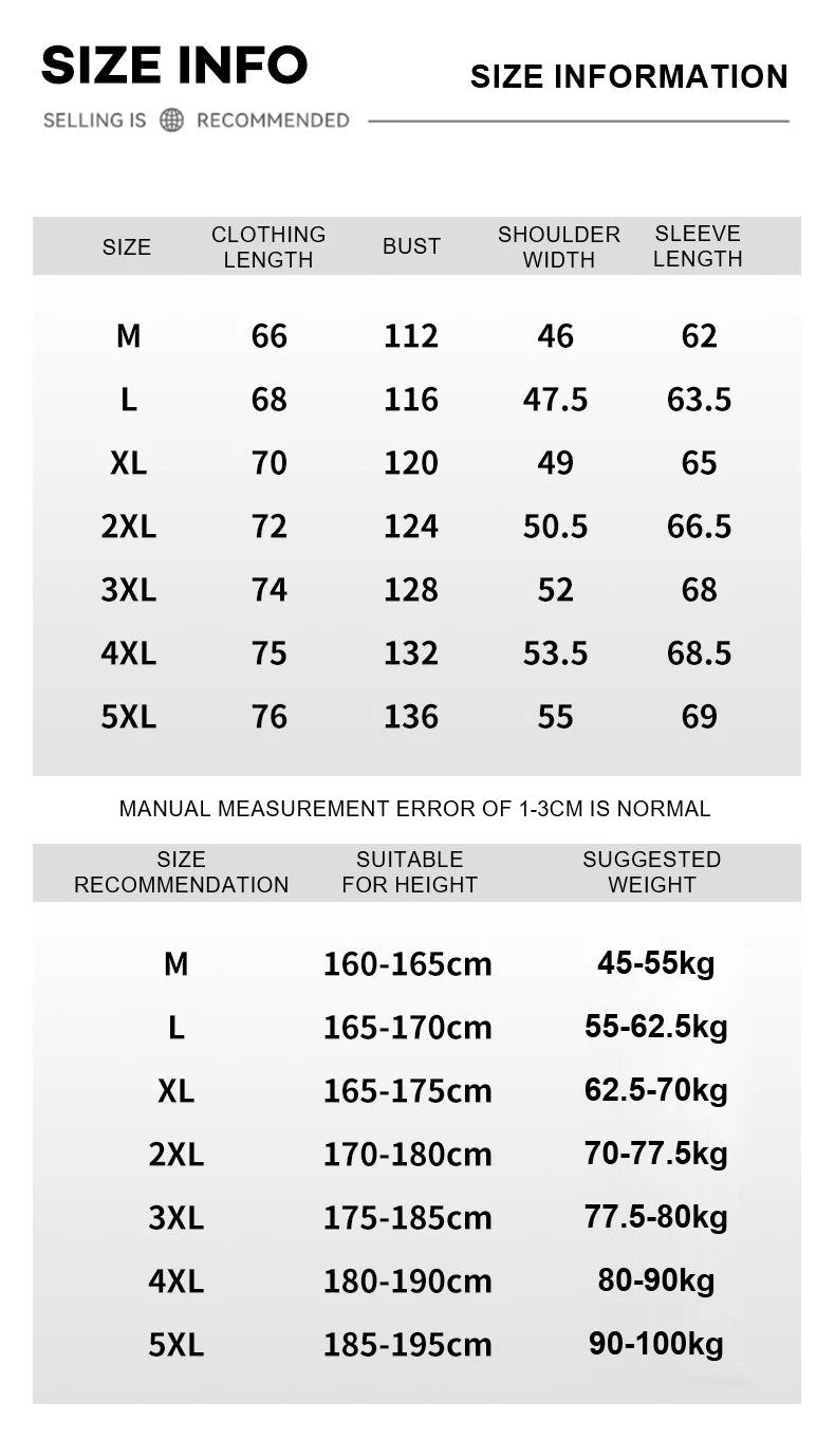 Men's Jacket Autumn Winter Thickened