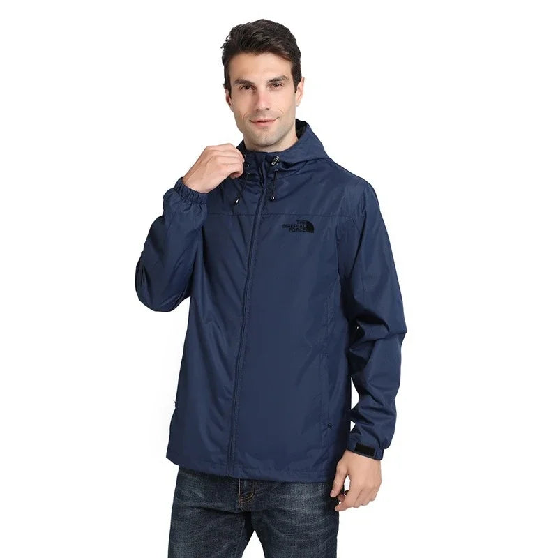 Men's Waterproof Hooded Jacket