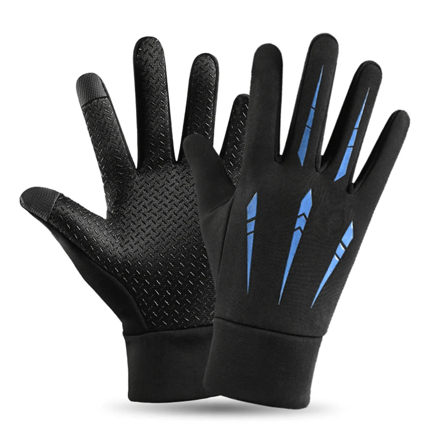 Men's winter waterproof riding gloves