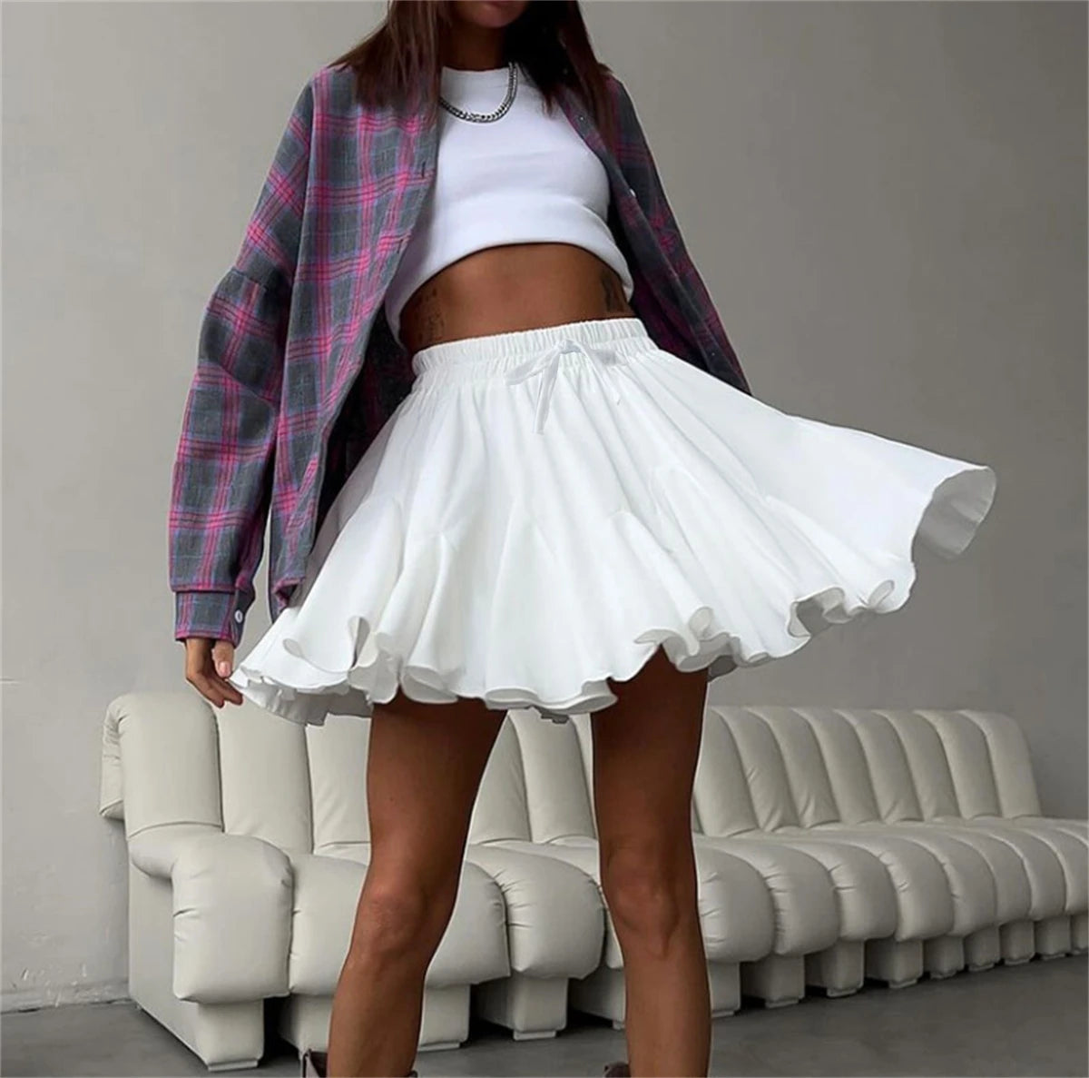 Summer Vintage Fashion Skirts For Women