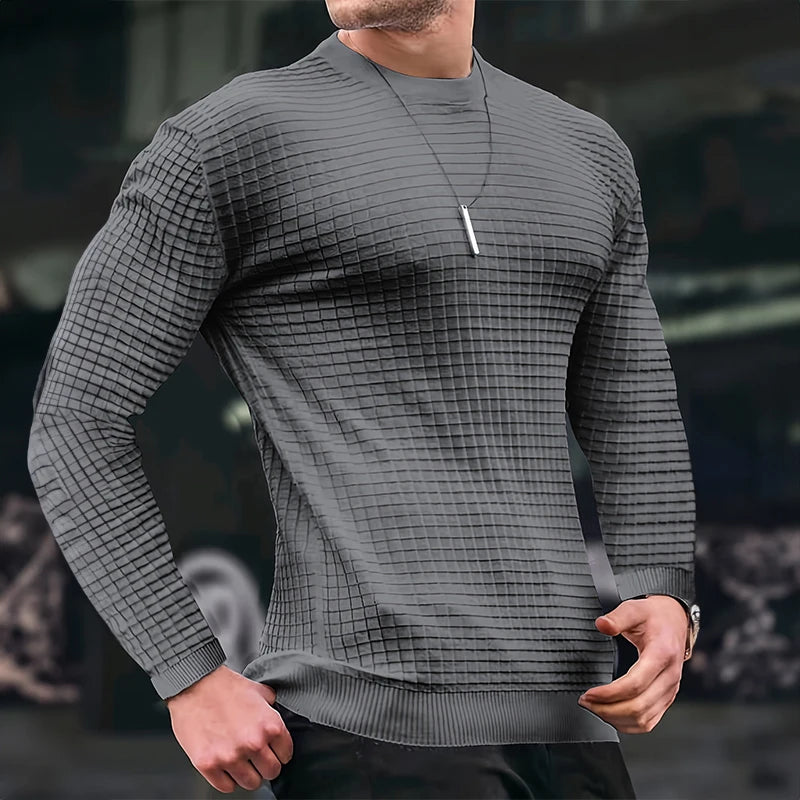 New Men's T-shirt Round Neck Casual