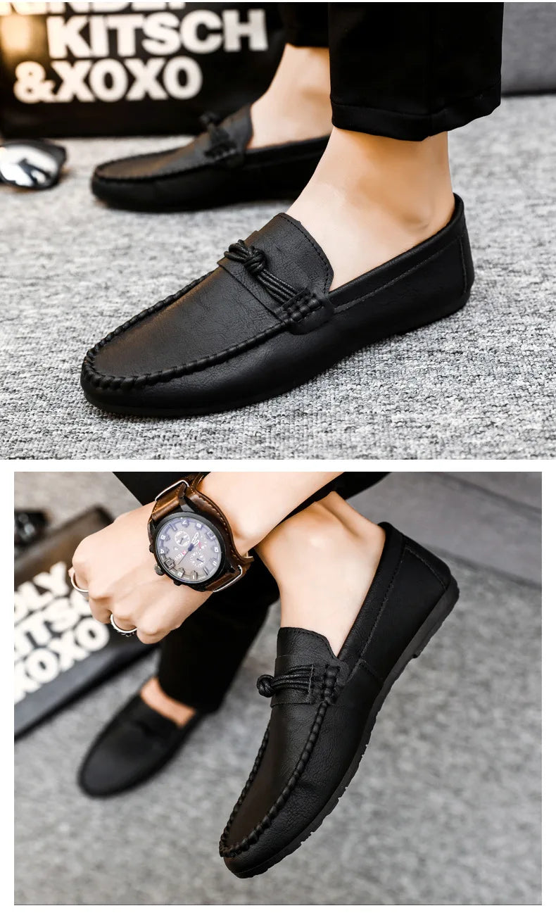 Men Loafers Shoes Man