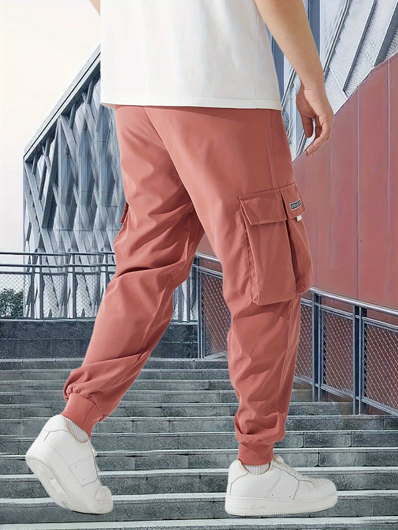 Trendy Men Casual Cargo Pants