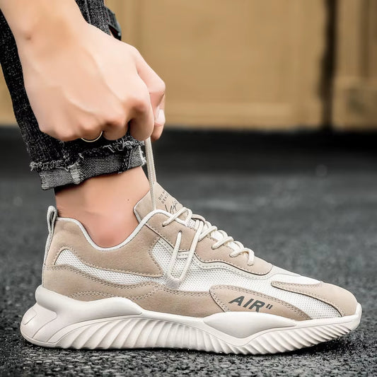 Men'S Fashion Casual Sports Shoes Outdoor Mesh Breathable Air Cushion Runing Sneakers Men Tennis Shoes Jopping Summer Zapatillas