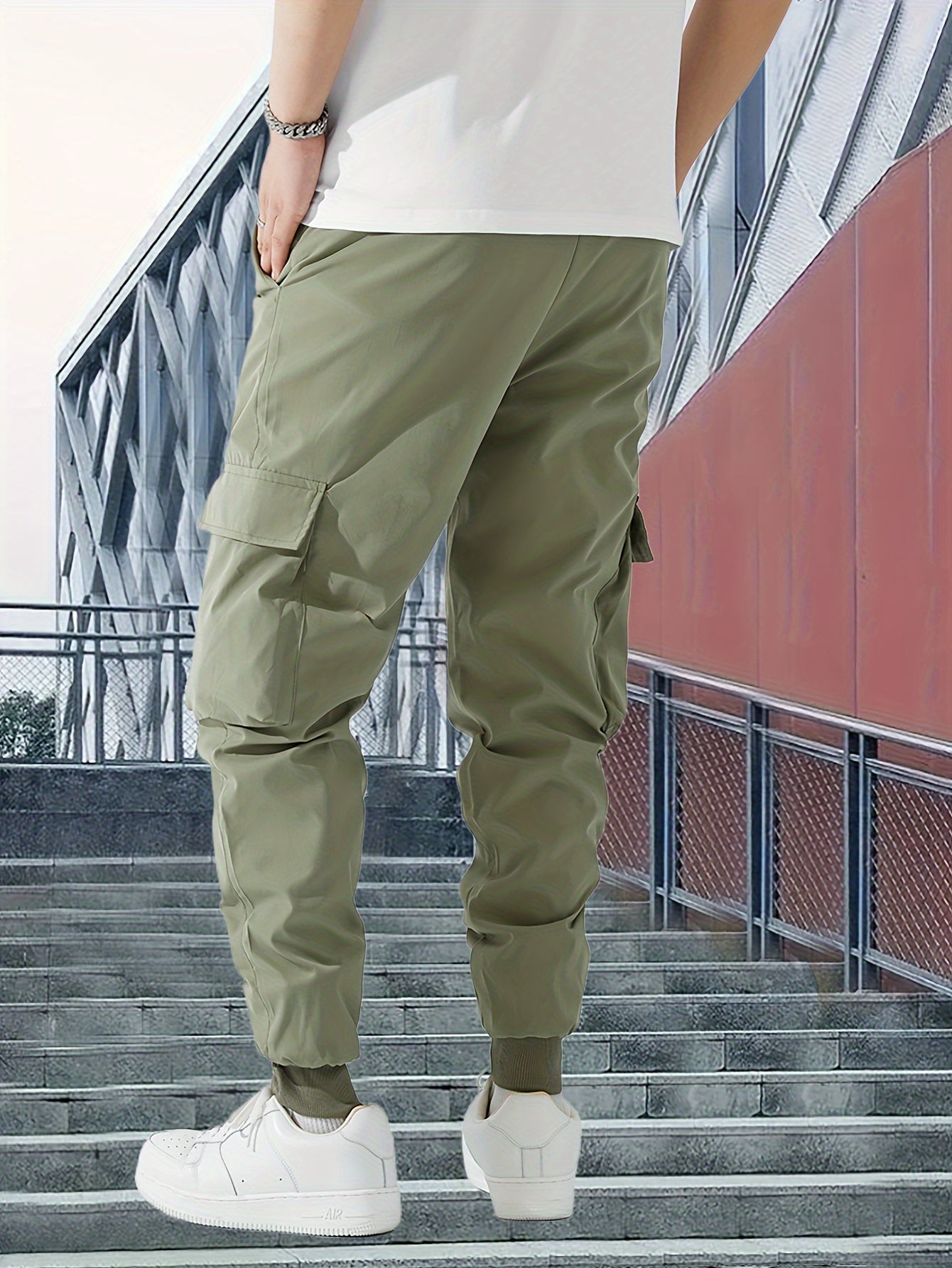 Trendy Men Casual Cargo Pants
