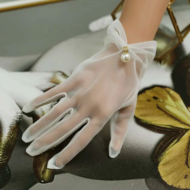 Bridal Gloves Wedding Gloves White