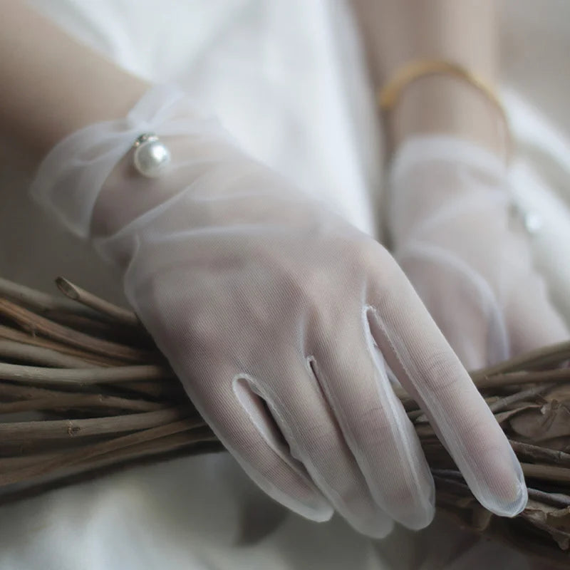 Bridal Gloves Wedding Gloves White