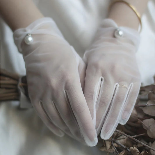 Bridal Gloves Wedding Gloves White