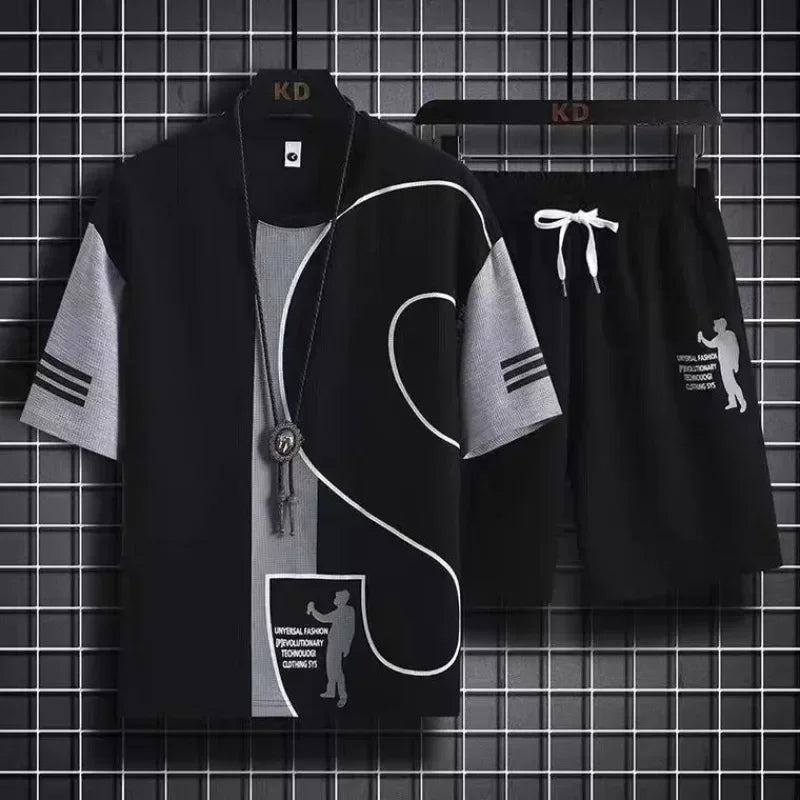 T Shirt Short Sets Graphic