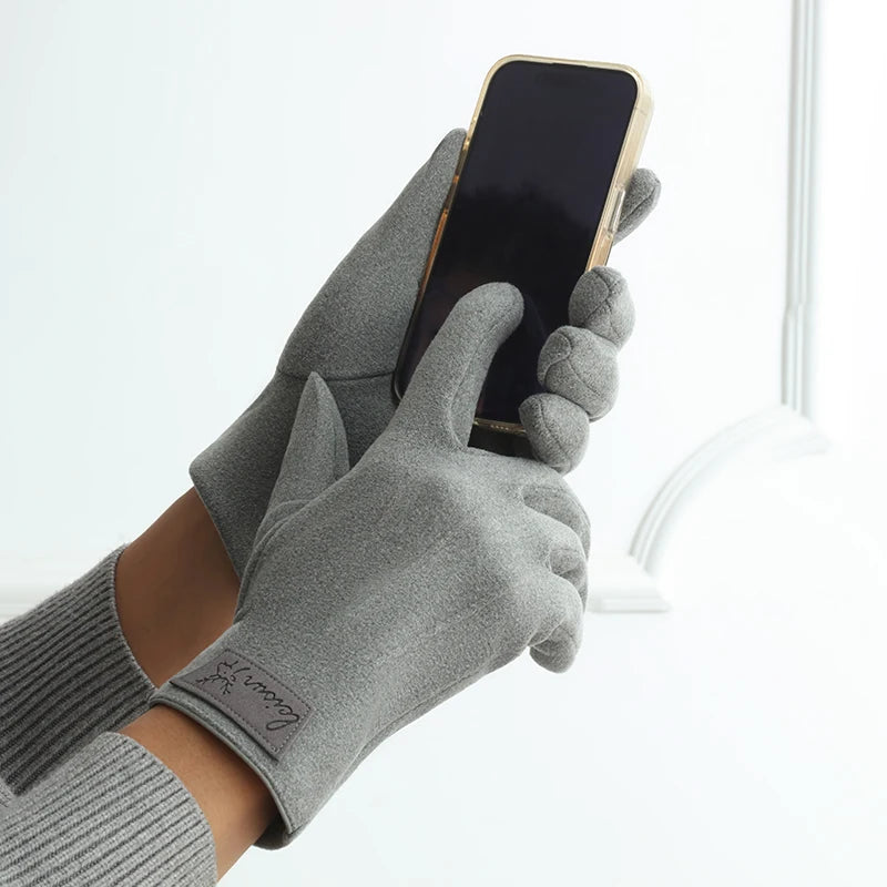 Men's Velvet Gloves Winter