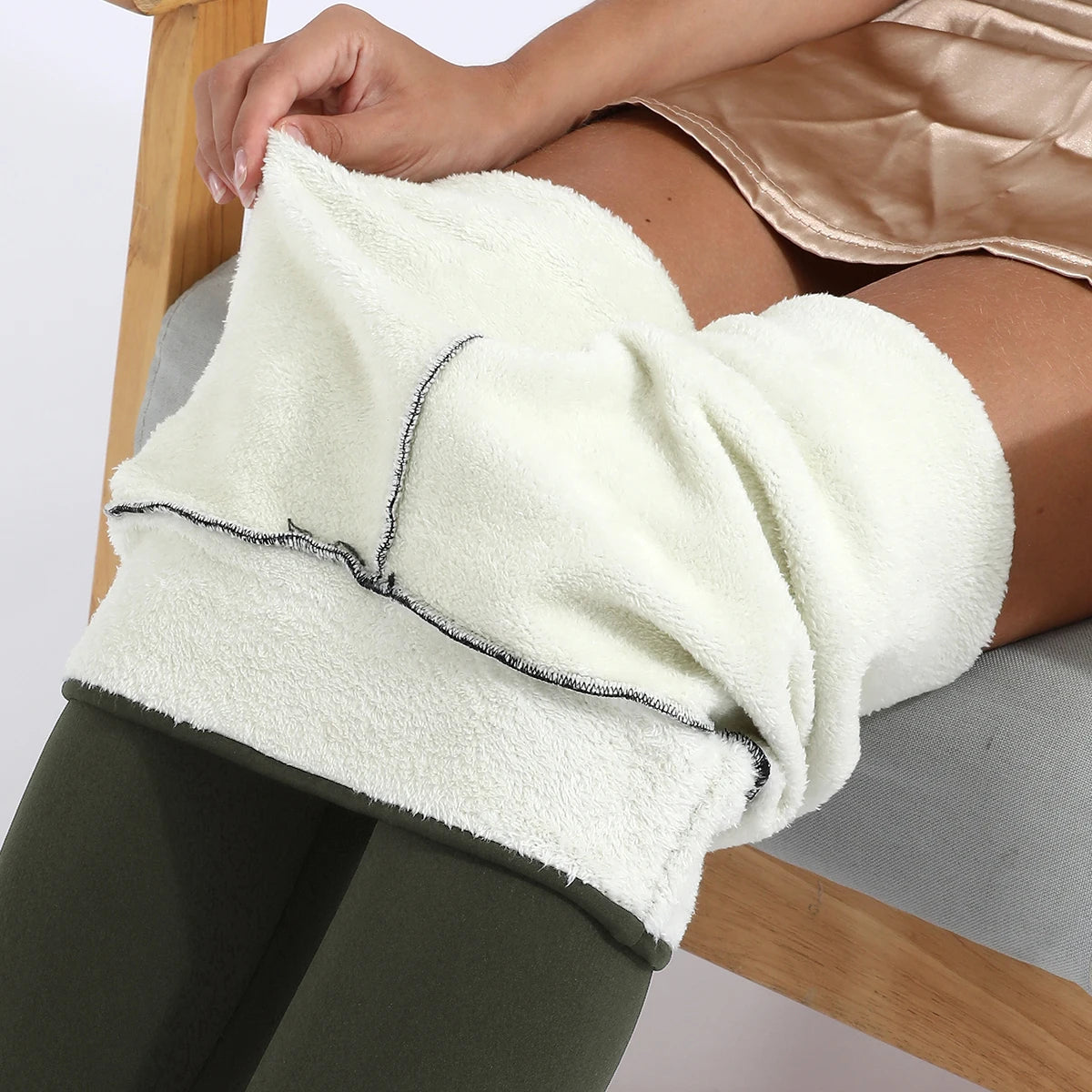 Velvet Winter Leggins Womens