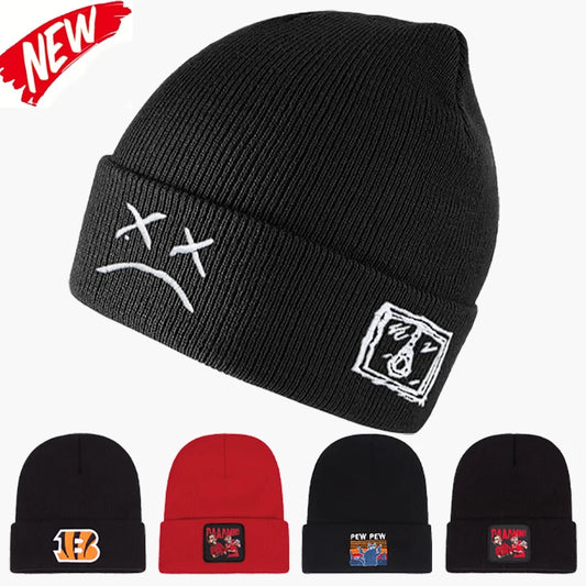 Fashion HipHop Man Embroidery Beanies Hat