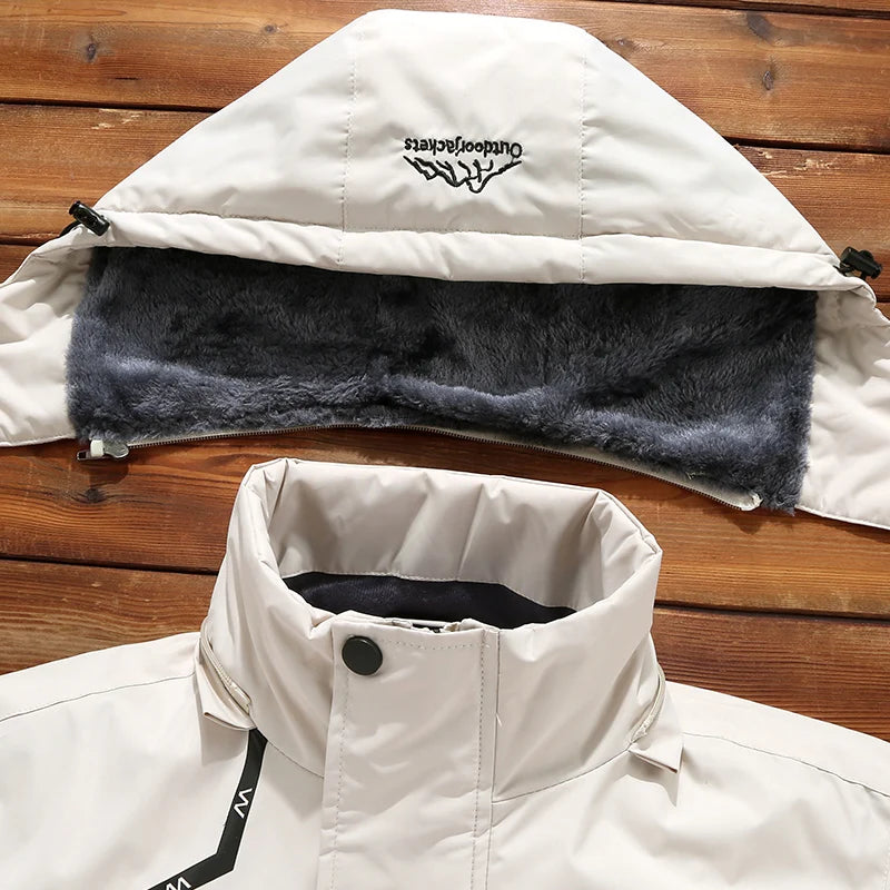 Men's Jacket Winter Thickened