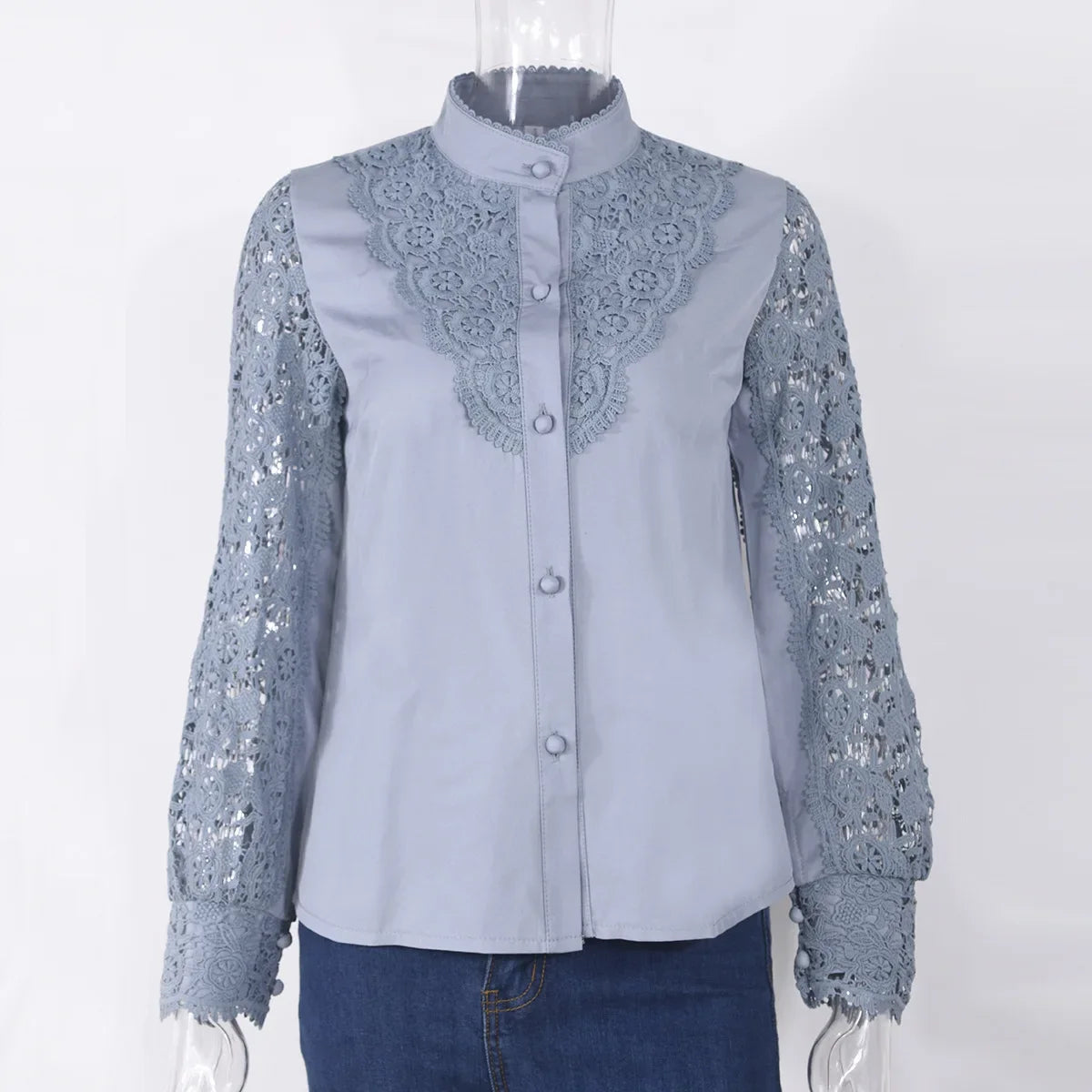 Women's Blouses White Office Spring Casual