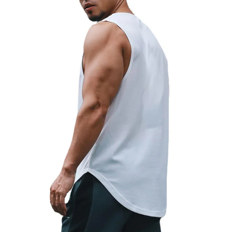 Summer Men's Gym Tank Top Fitness