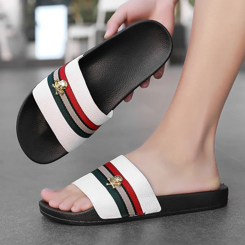 Fashion Brand Slippers for Men Ultra Soft Slides