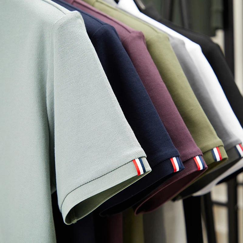 Summer Men Polo T-Shirt