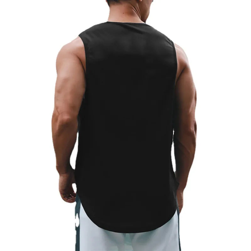 Summer Men's Gym Tank Top Fitness