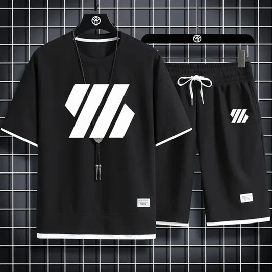 Mens Sports Suit Fashion Short