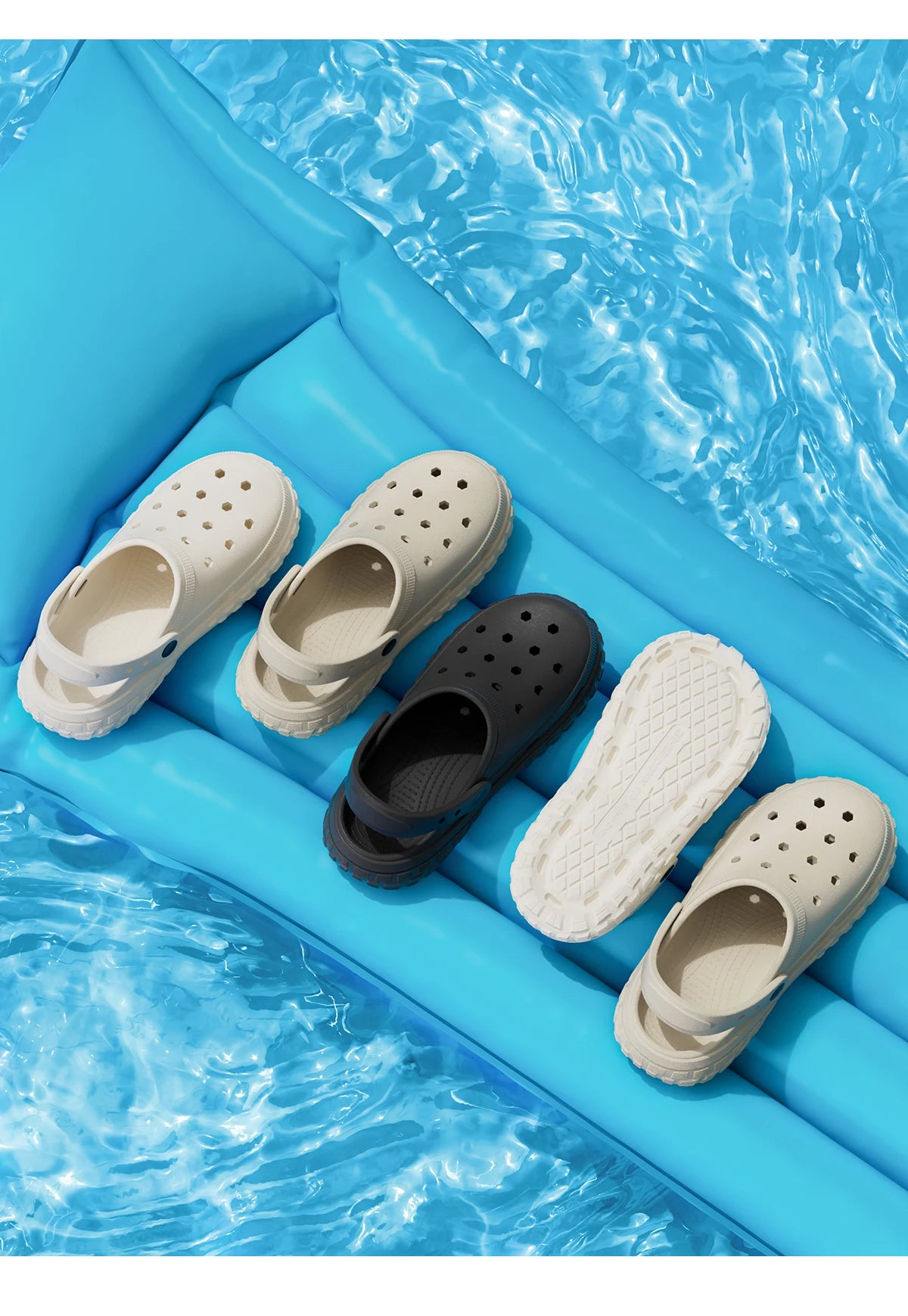 Women and Men's Hole Shoes