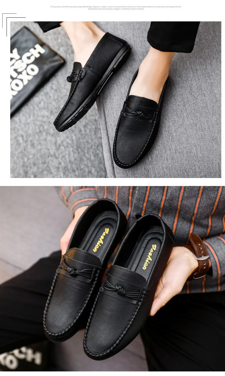 Men Loafers Shoes Man