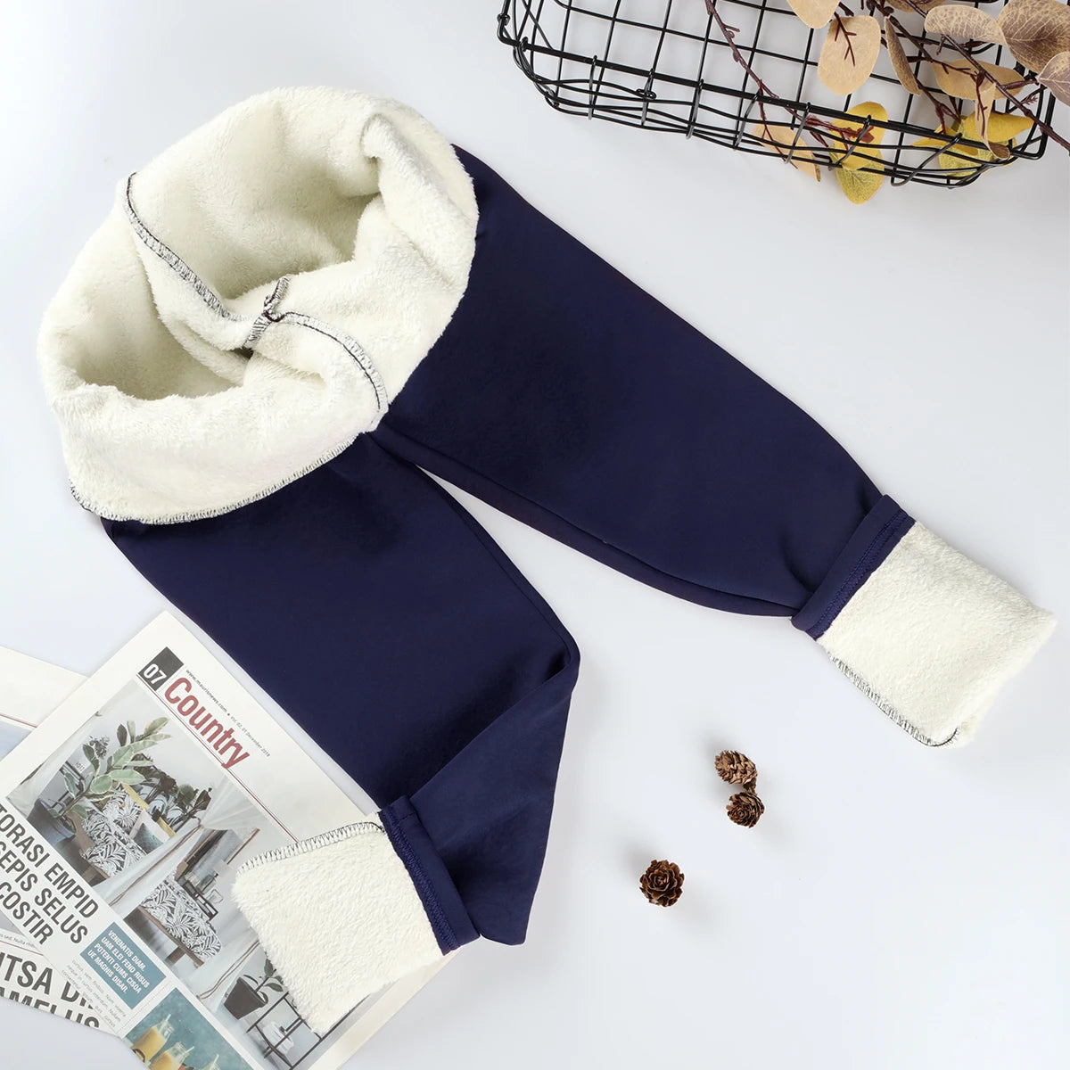 Velvet Winter Leggins Womens