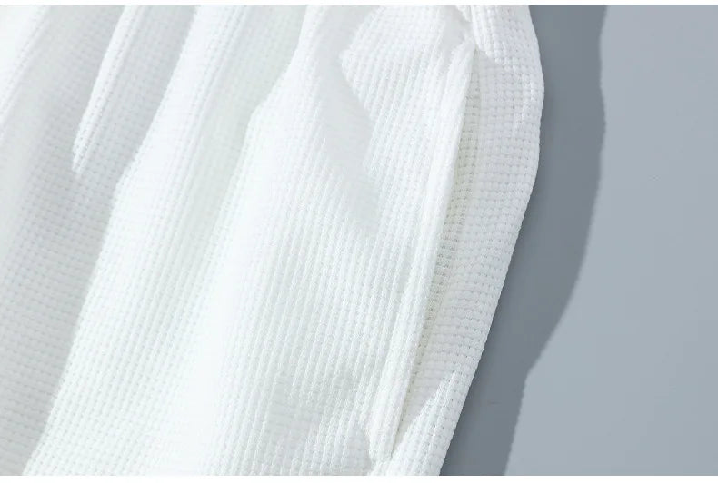 Men new Waffle Summer Suit