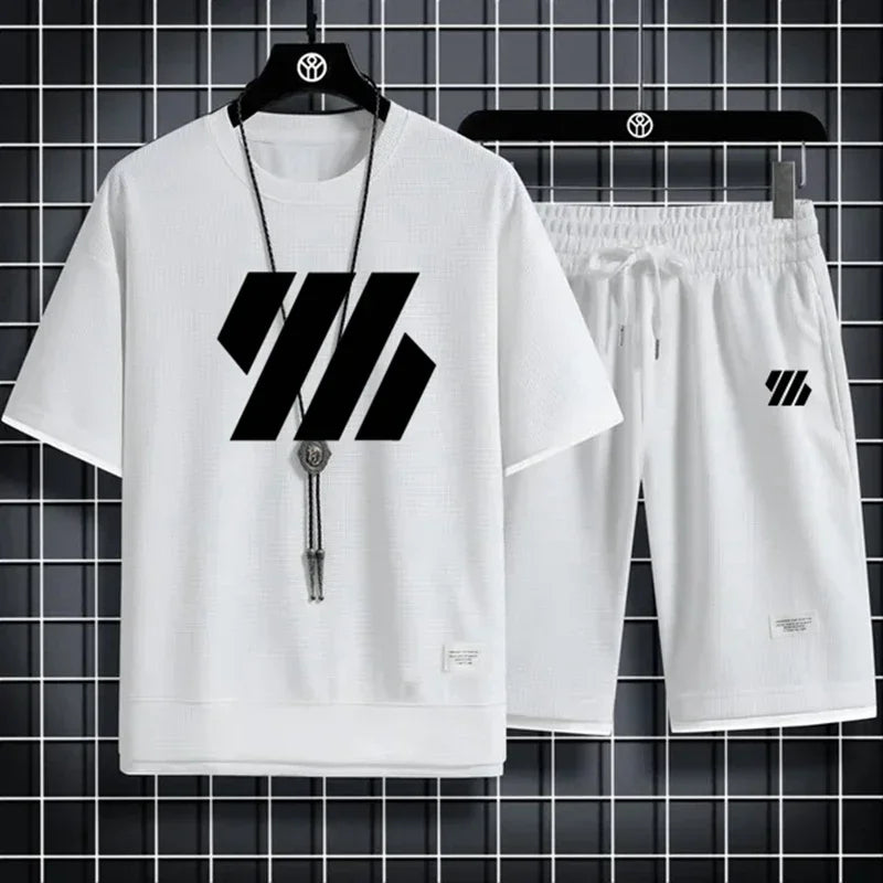 Mens Sports Suit Fashion Short