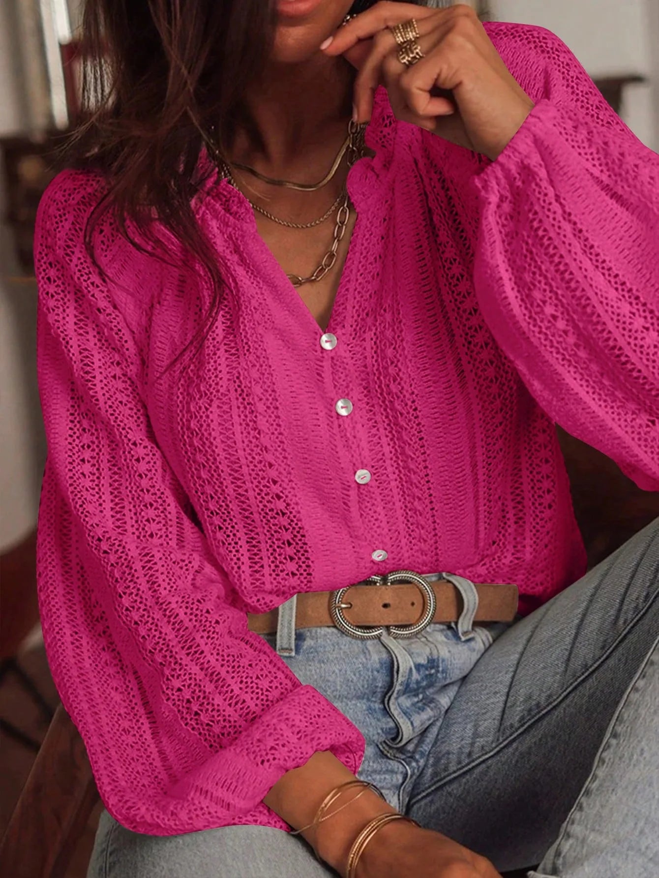 Women's Blouses Spring And Autumn