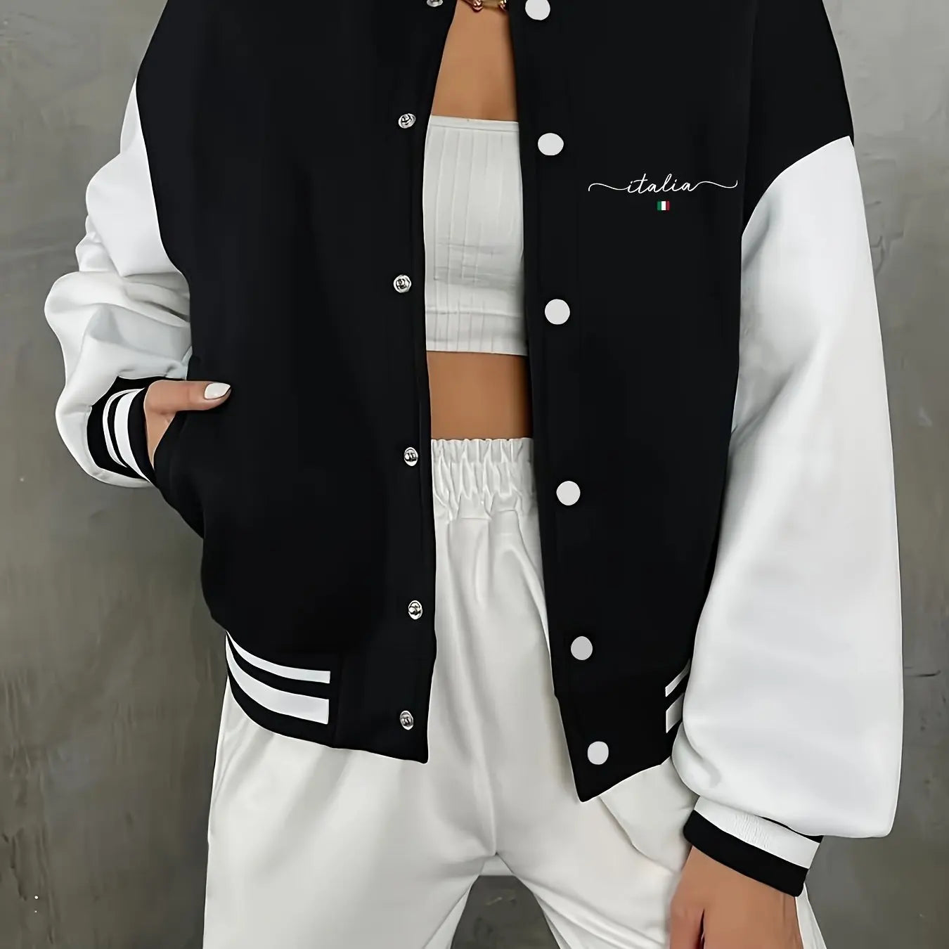 Women's Jacket Baseball Vest Comfortable