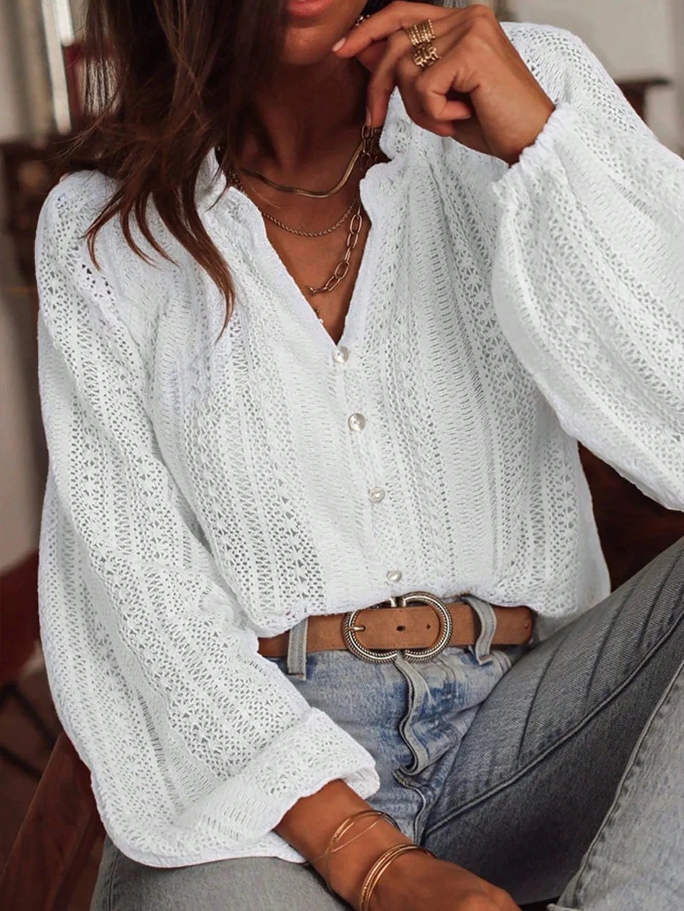 Women's Blouses Spring And Autumn