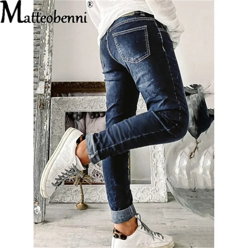 Women's Breasted Jeans