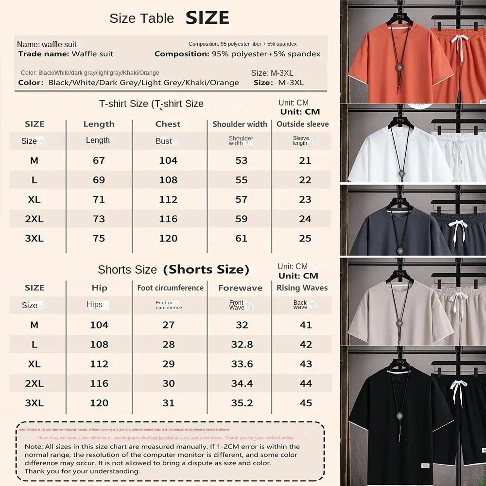 Men's short sleeved T-shirt
